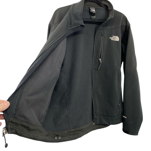 The North Face Women Windwall Jackets Medium Black Soft Shell Full Zip - Picture 4 of 15